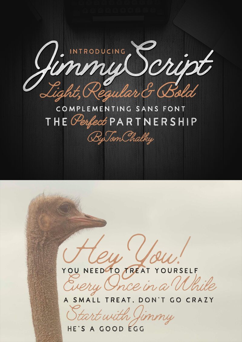 Jimmy Script Schriftart