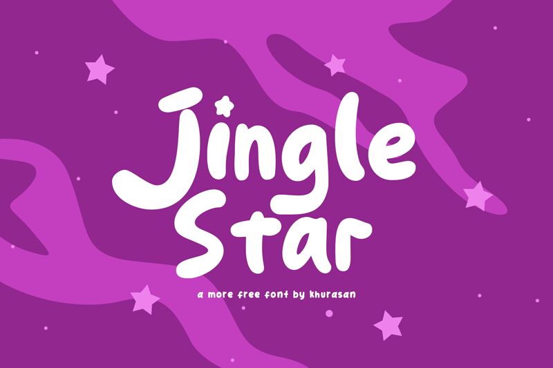 Jingle Star Czcionka