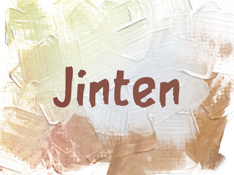 j Jinten Шрифт