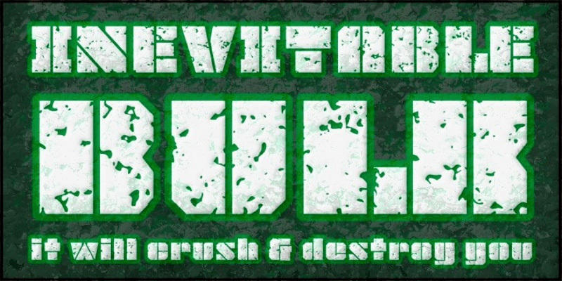 JLS OverKill Grunge Schriftart