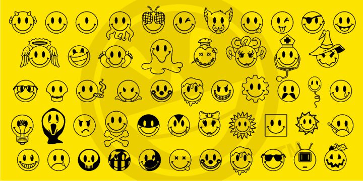 JLS Smiles Sampler Font
