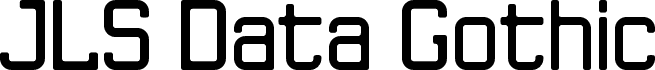 JLSDataGothic-RNC