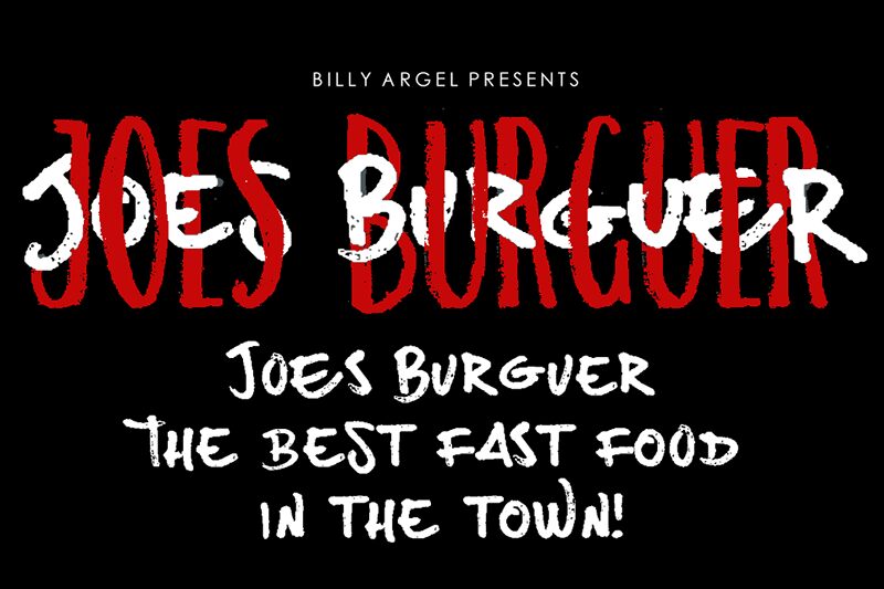 Joes Burger Schriftart