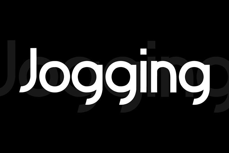 Jogging Czcionka