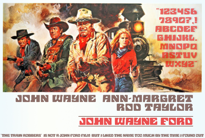 John Wayne Ford Font