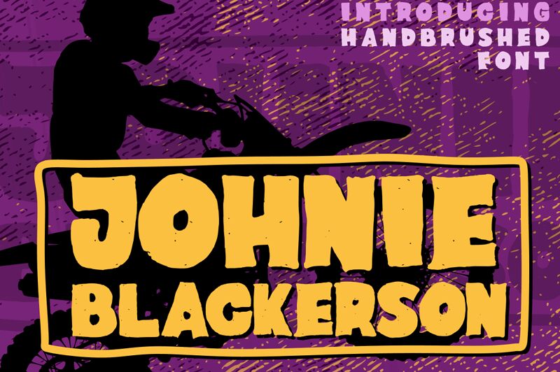 Johnie Blackerson Schriftart