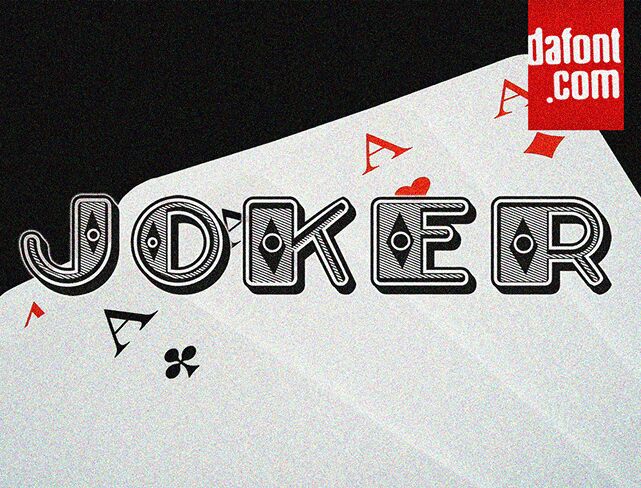 Joker Czcionka