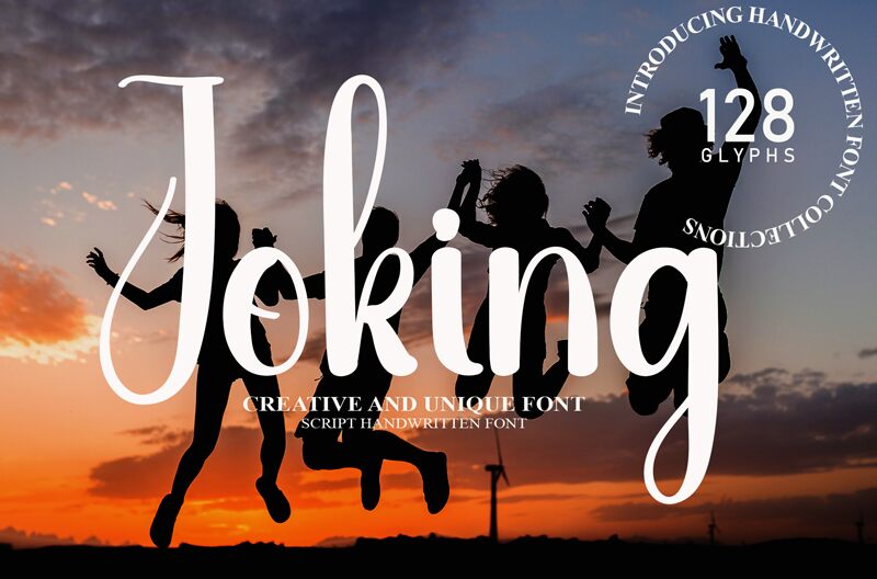 Joking Druh písma