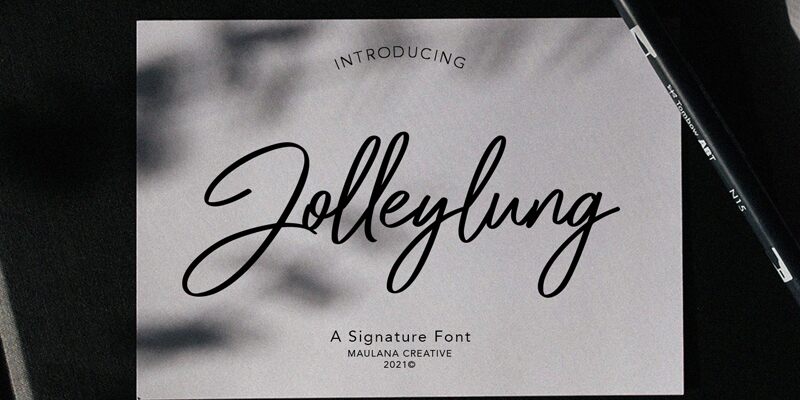 Jolleylung Druh písma