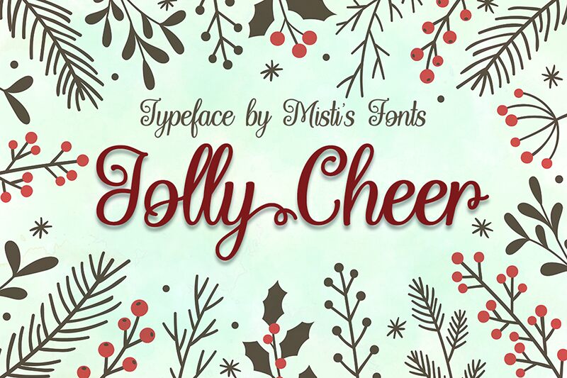 Jolly Cheer Schriftart