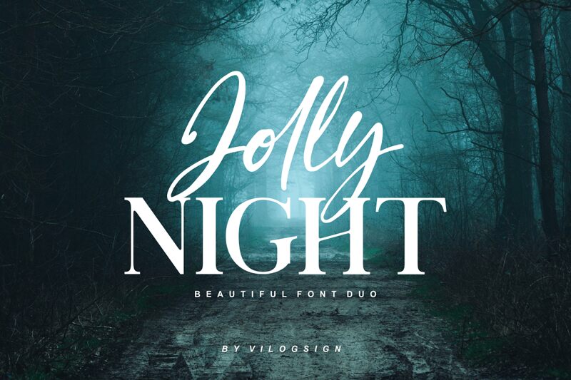 Jolly Schriftart