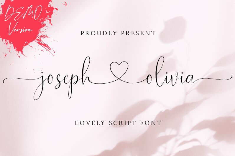 Joseph Olivia Schriftart