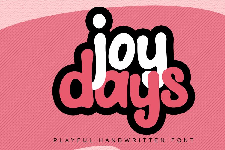 Joy Days Schriftart