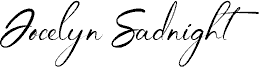 Jocelyn Sadnight