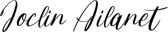 Joclin Ailanet Italic DEMO VERS Italic
