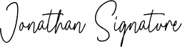 Jonathan Signature