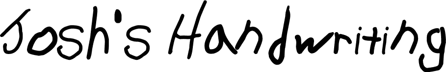 Josh's Handwriting font | Fonts2u.com