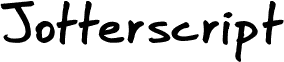 Jotterscript