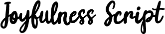 Joyfulness-Scriptfreepersonal