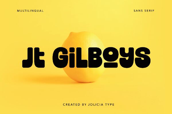 Jt Gilboys Schriftart