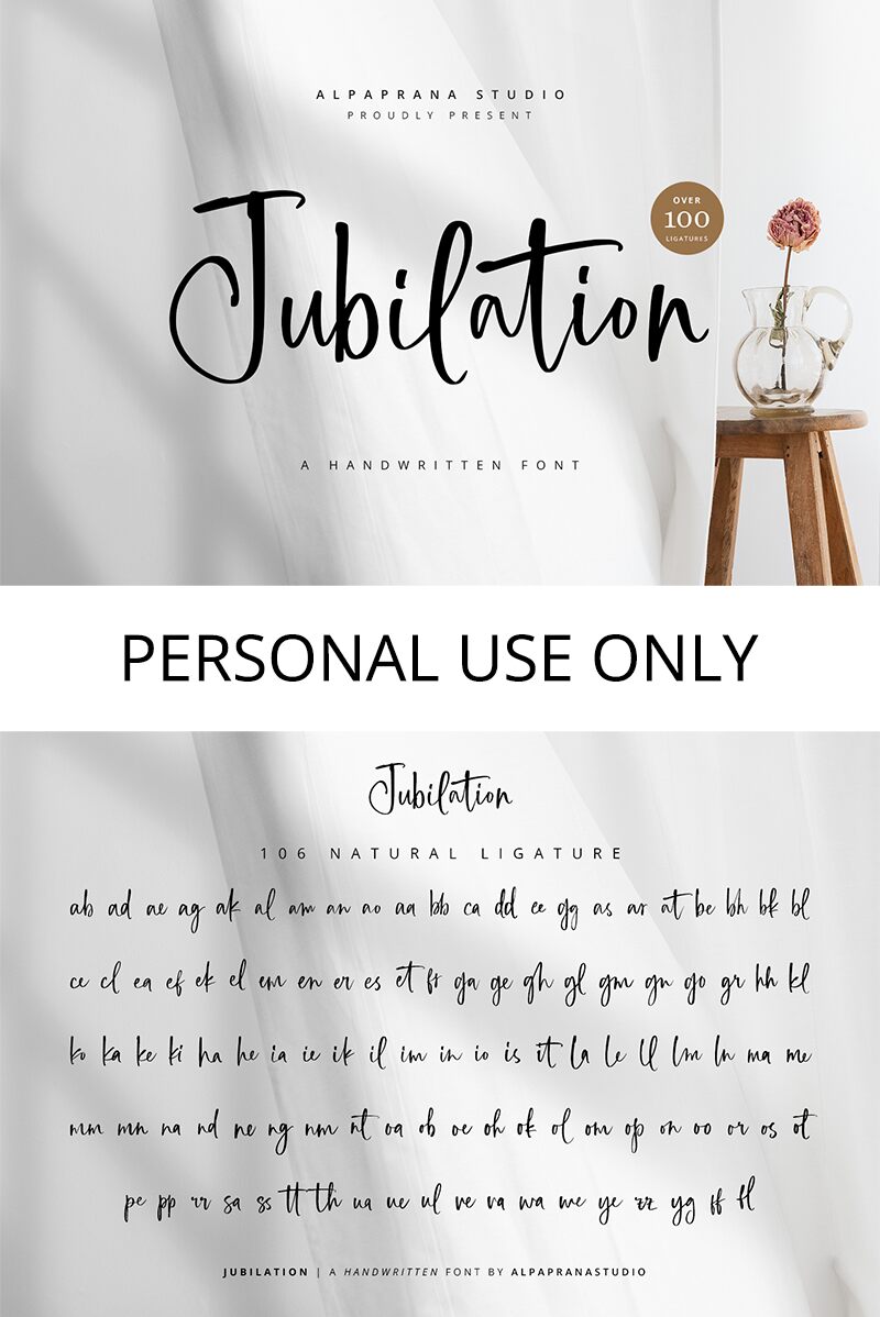 Jubilation 字体