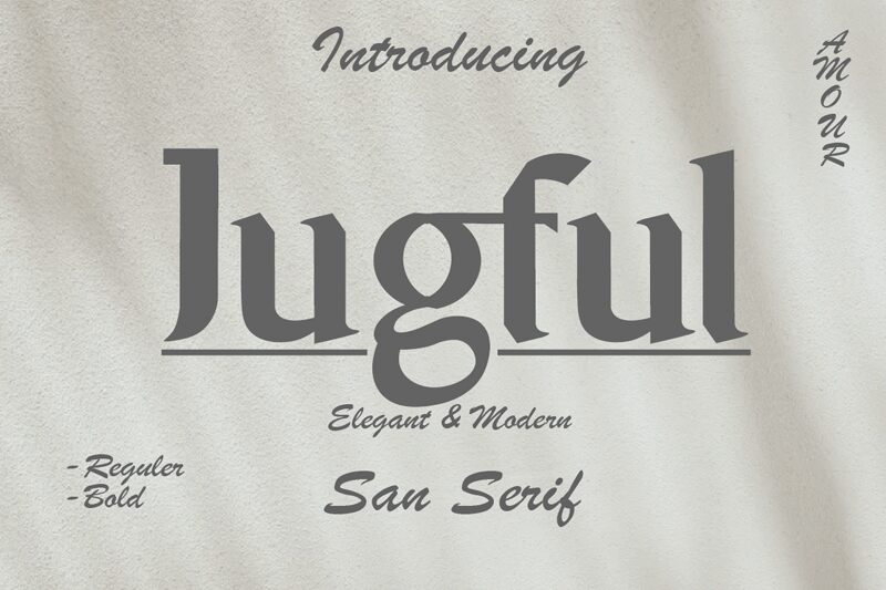 Jugful Czcionka