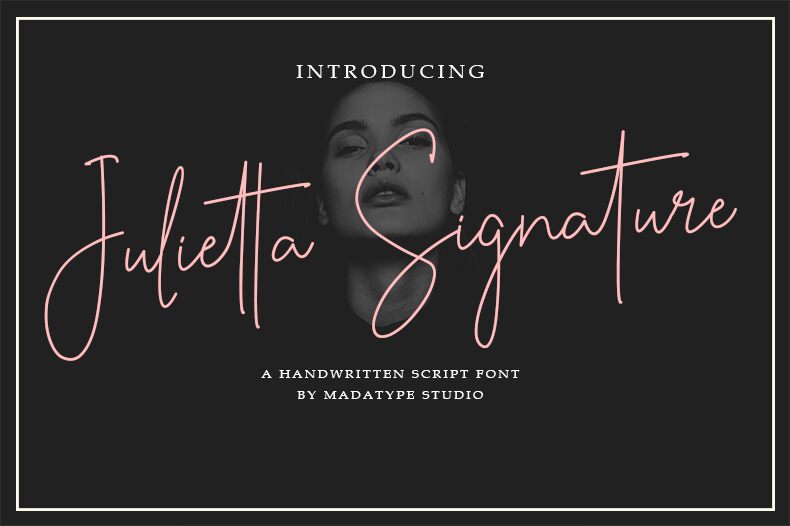 Julietta Signature Шрифт