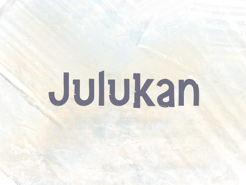 j Julukan Font