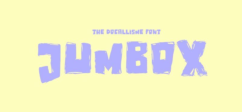 JUMBOX Czcionka