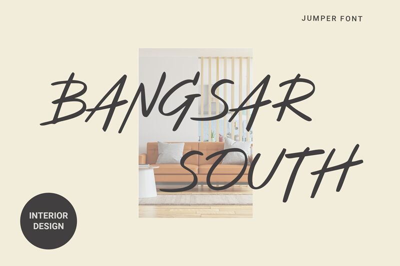 Jumper Schriftart