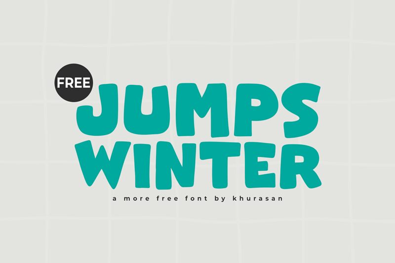 Jumps Winter Шрифт