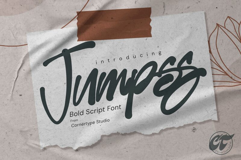 Jumpss Schriftart