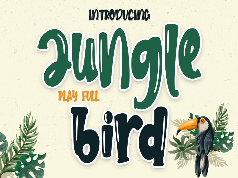 Jungle Bird フォント