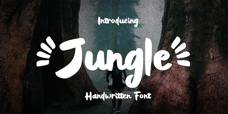 Jungle Schriftart
