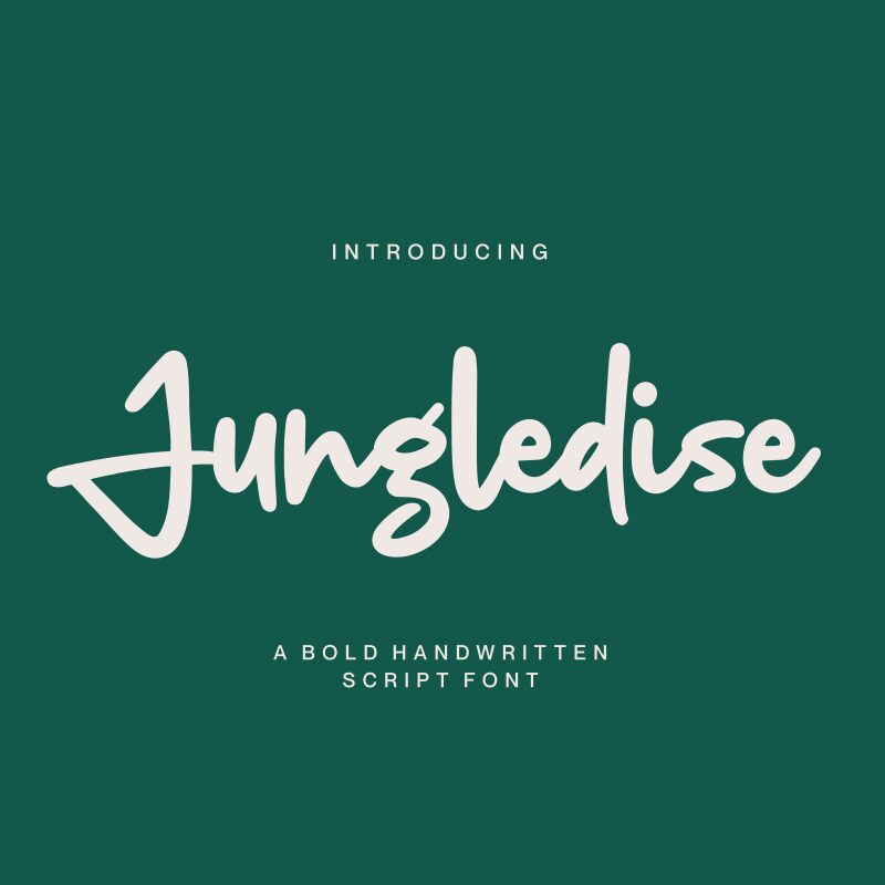 Jungledise الخط 