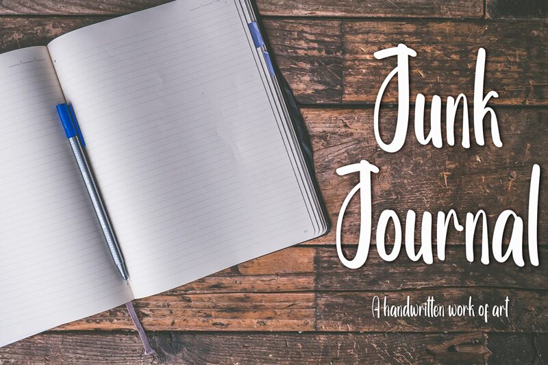 Junk Journal Шрифт