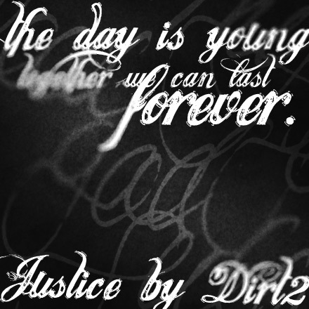 Justice by Dirt2 Czcionka