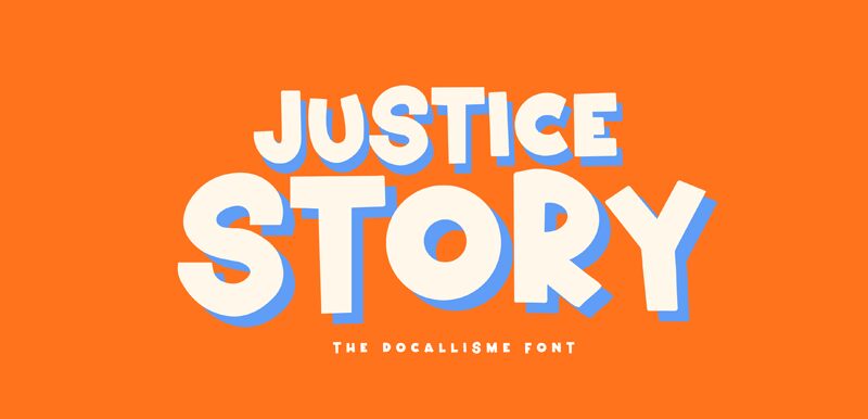 Justice Story Schriftart