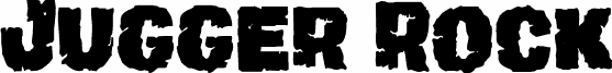 Preview of the Jugger Rock Condensed font