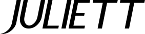 Juliett Bold Italic