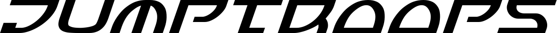 Jumptroops Bold Italic