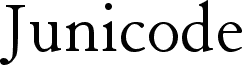JunicodeRegular