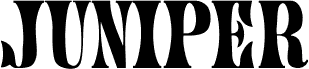 Preview of the Juniper-Normal font