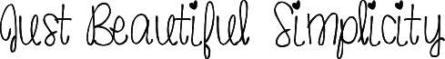 justbeautifulsimplicity