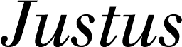Justus Italic