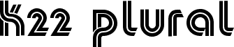 K22Plural