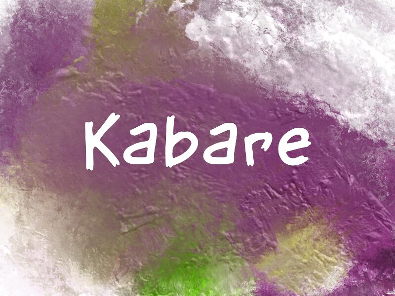K Kabare 字体