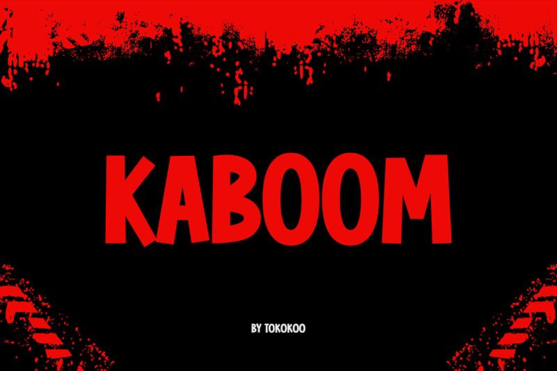 KABOOM الخط 
