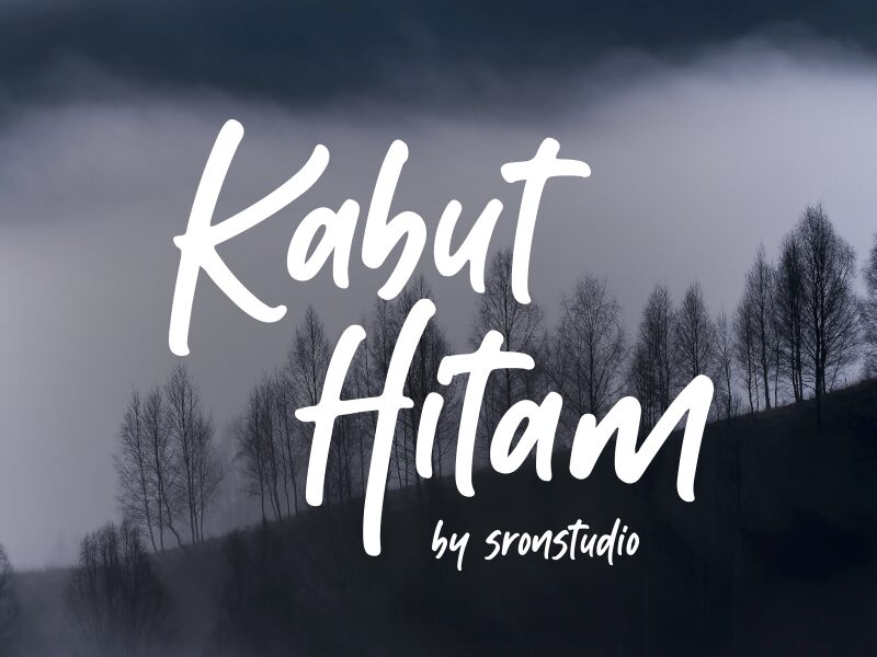 Kabut Hitam Czcionka