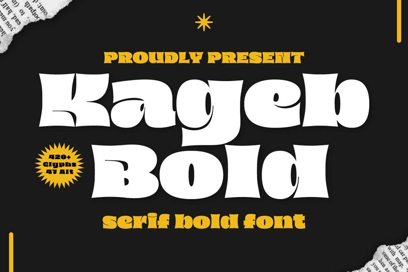 Kageb Schriftart
